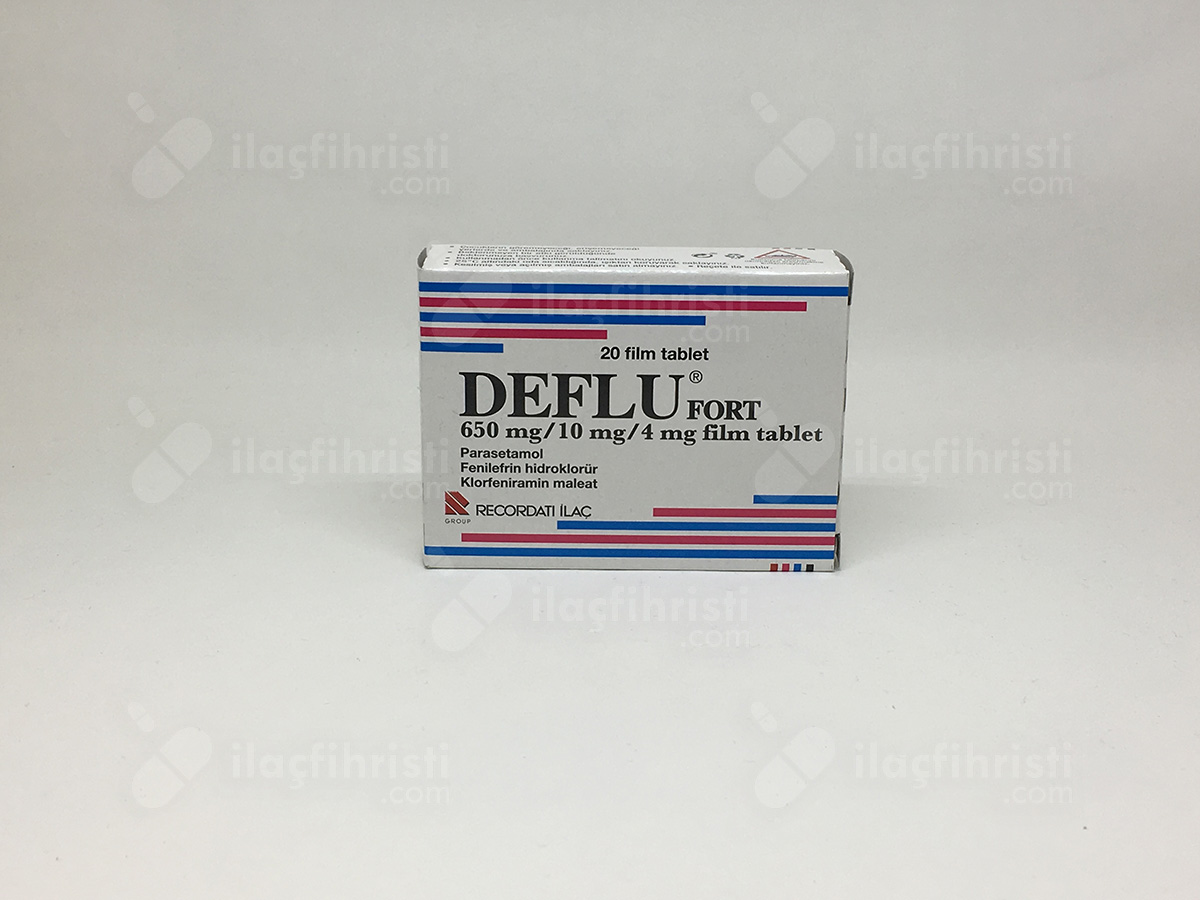 Deflu fort 20 tablet