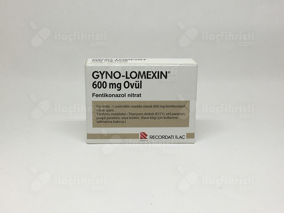 Gyno-lomexin 600 mg 2 ovul