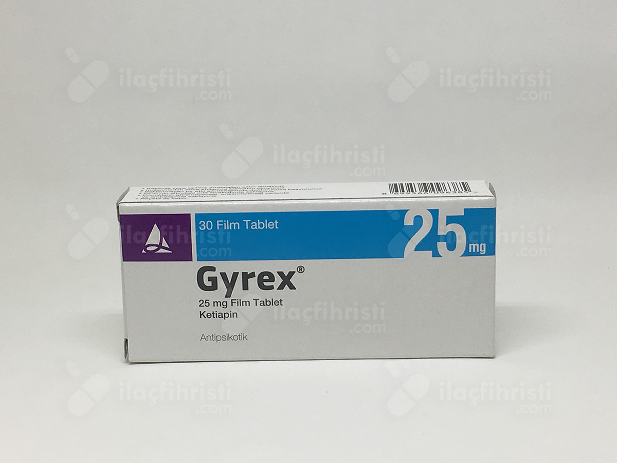 Gyrex 25 mg 30 film tablet