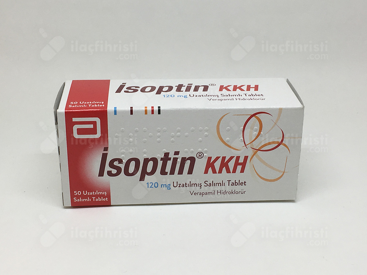 isoptin kkh 120 mg 50 yavas salımlı film tablet