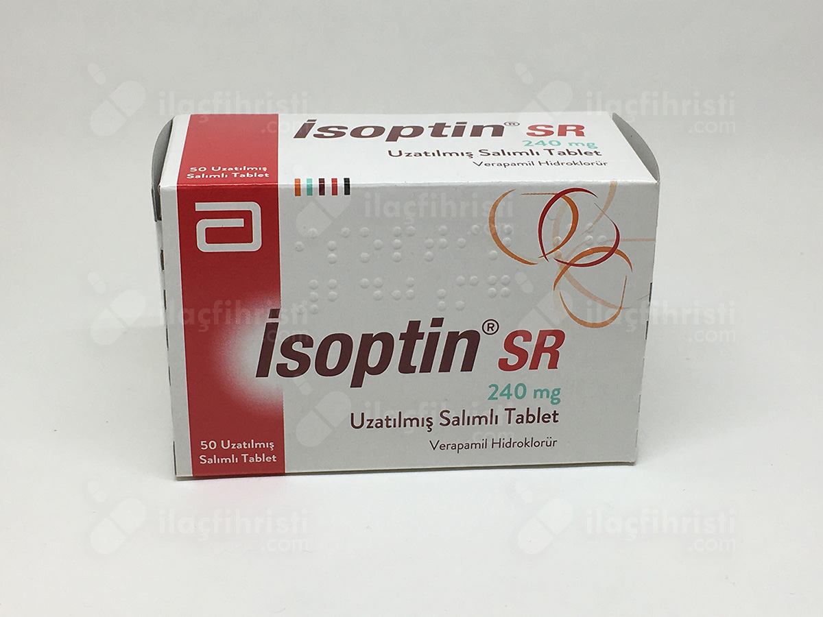 isoptin sr 240 mg 50 film tablet