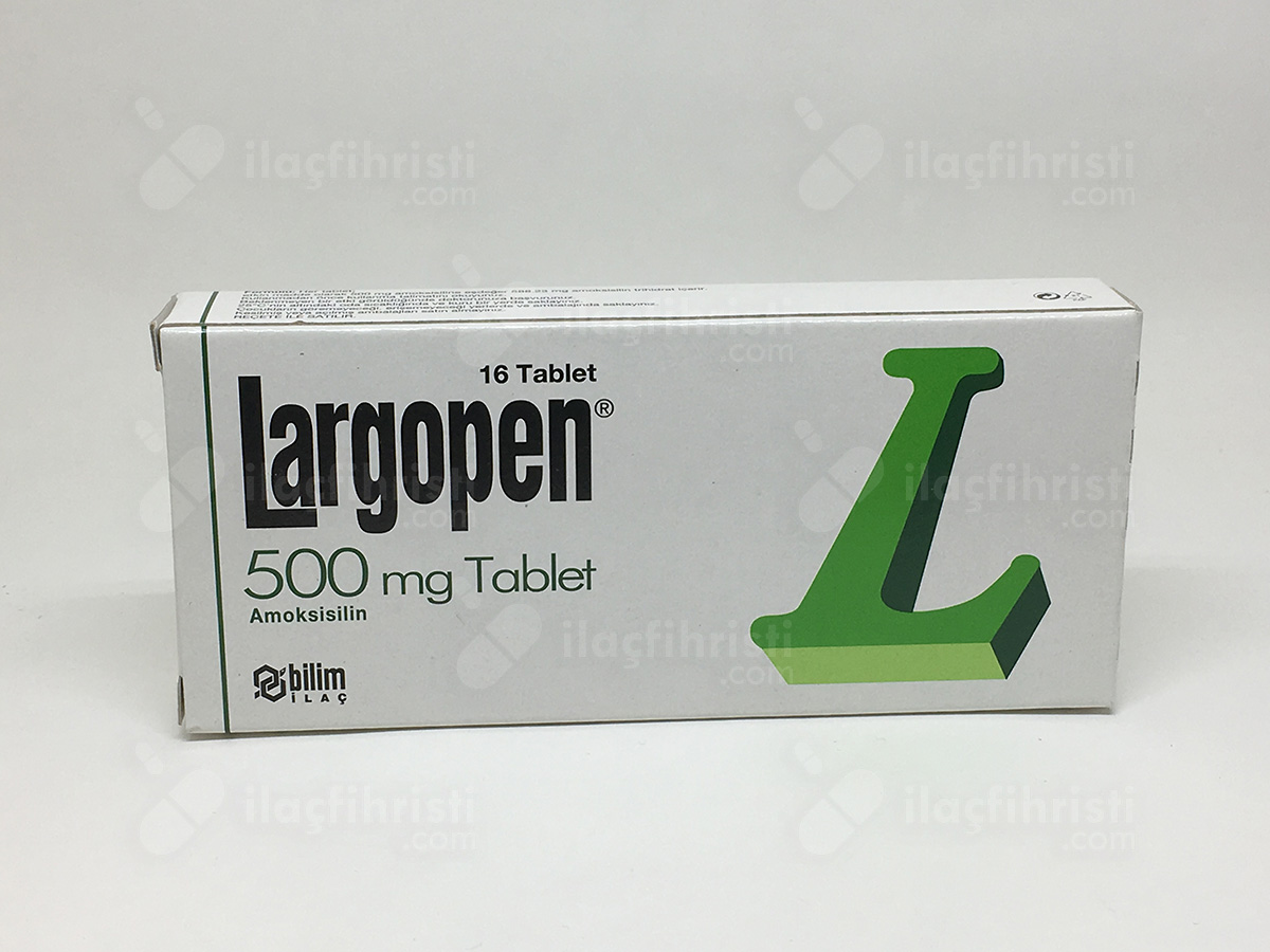 Largopen 500 mg 16 tablet