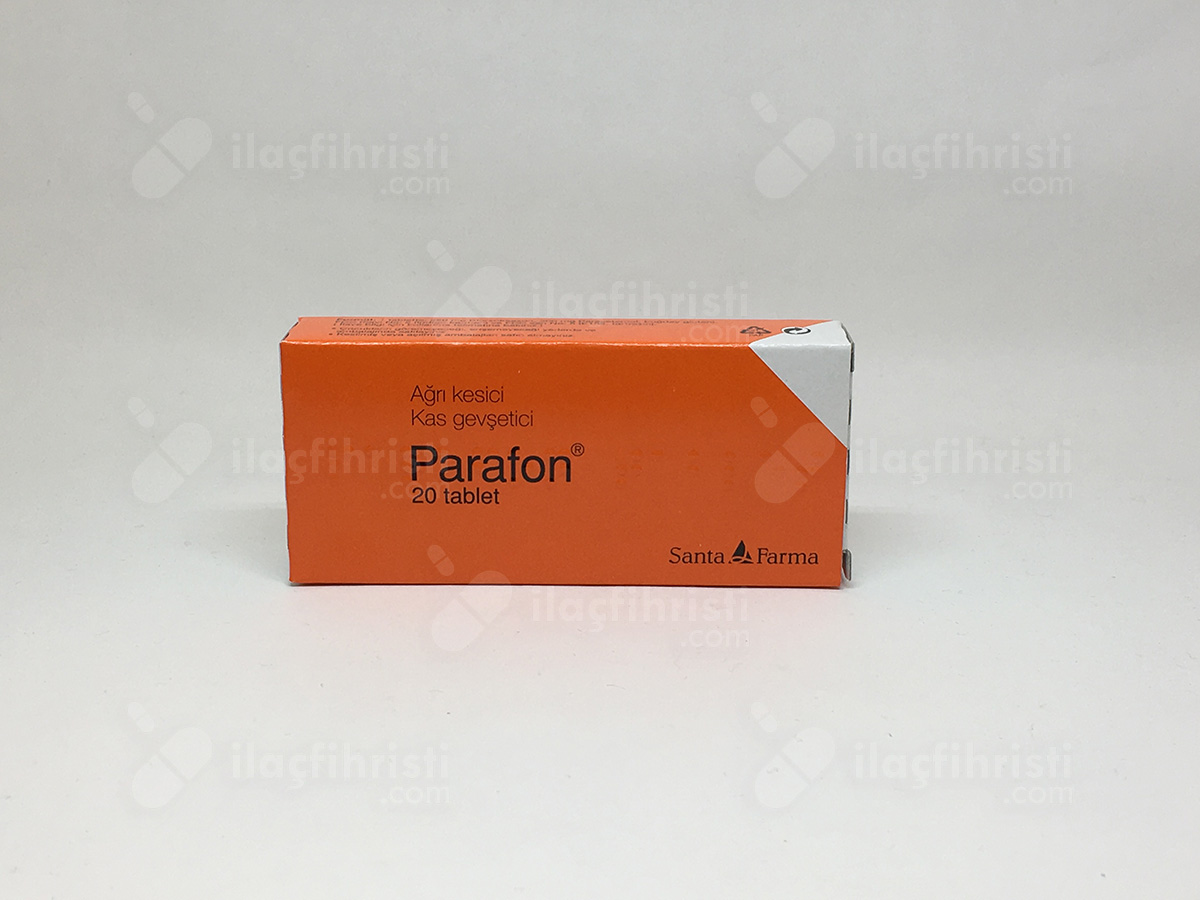 Parafon 300 mg 20 tablet