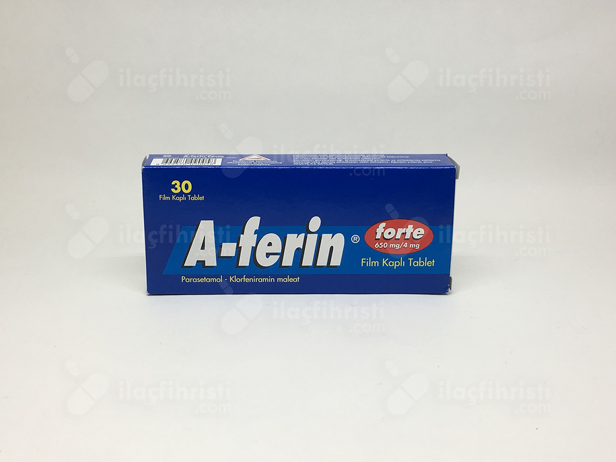 A-ferin forte 650 mg 30 tablet