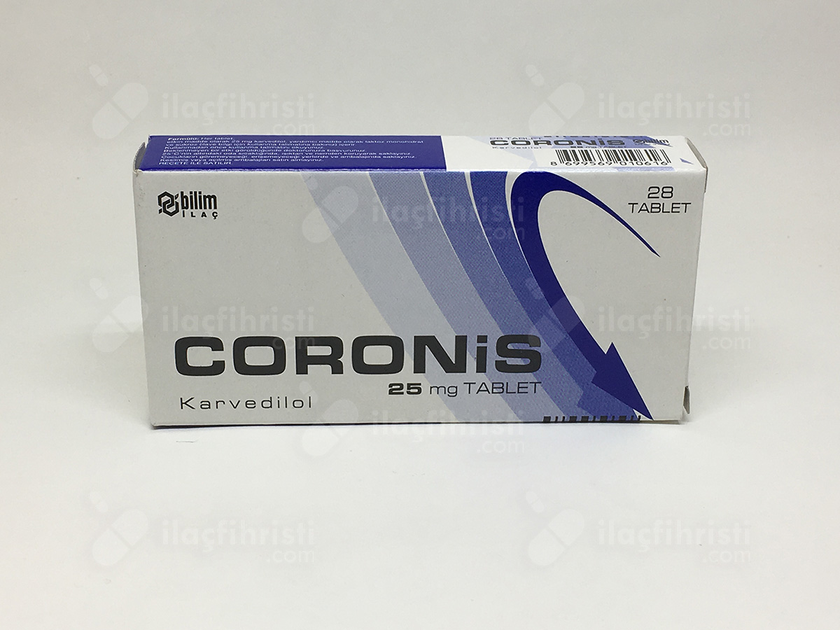 Coronis 25 mg 28 tablet