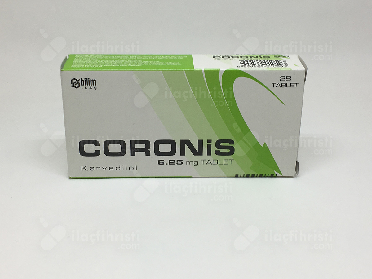 Coronis 6,25 mg 28 tablet