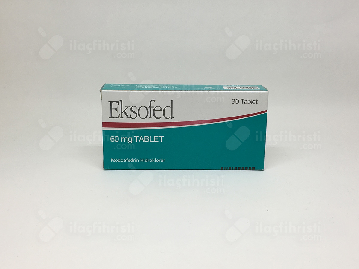 Eksofed 60 mg 30 tablet