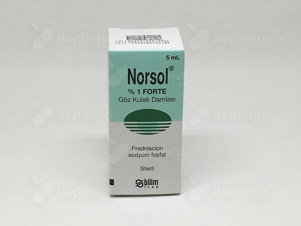 Norsol %1 5 ml damla