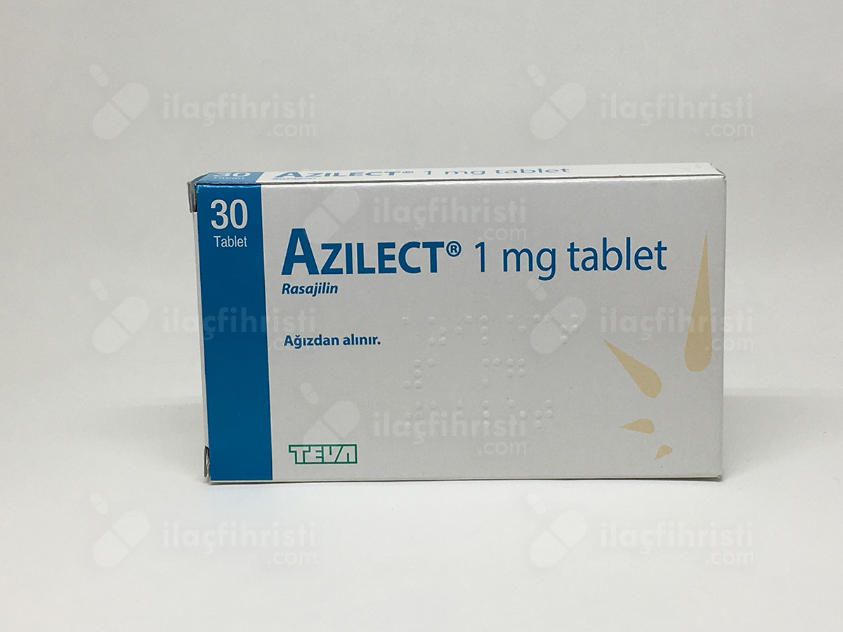 Azilect 1 mg 30 film tablet 