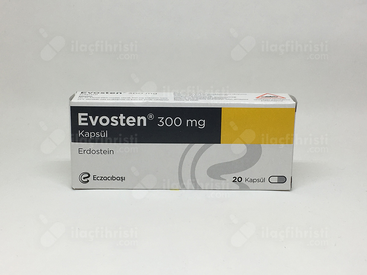 Evosten 300 mg 20 kapsül