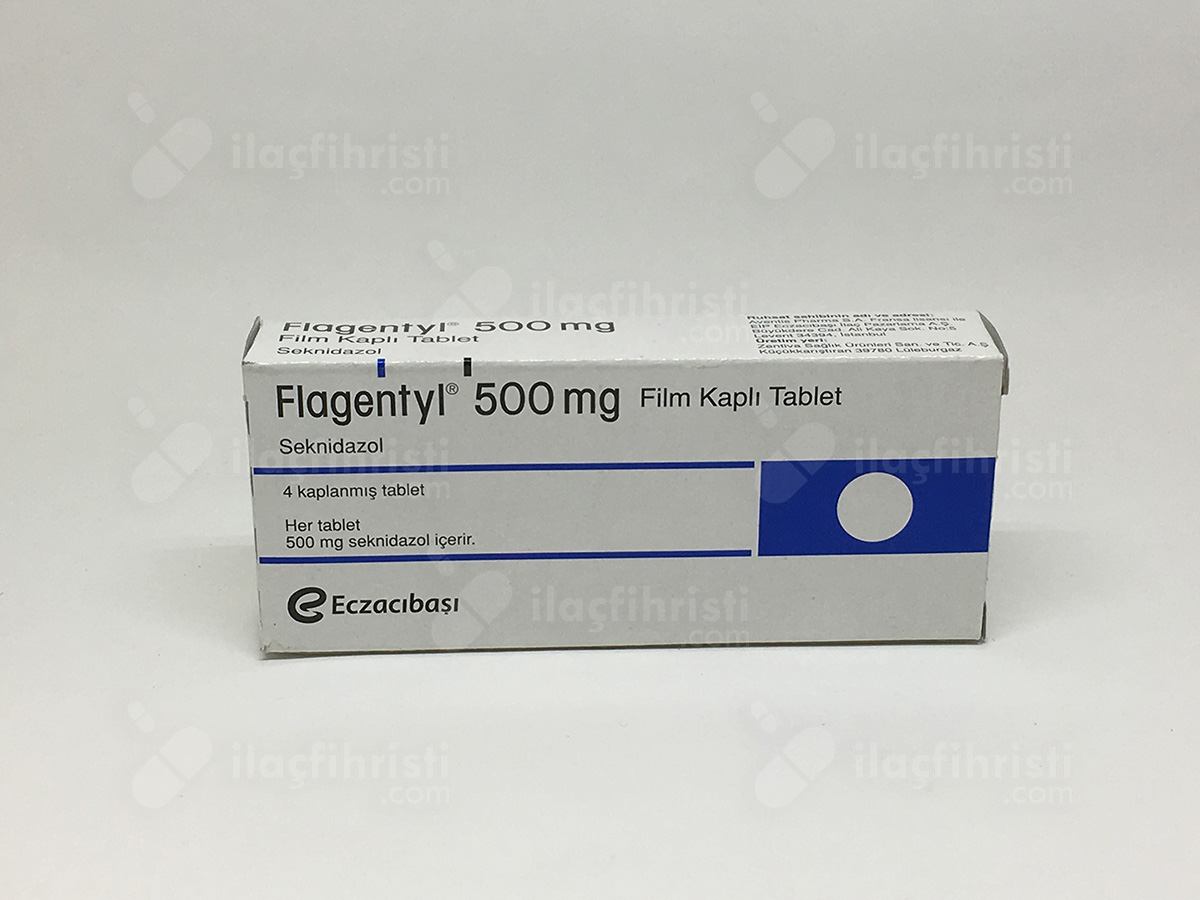 Flagentyl 500 mg 4 film tablet