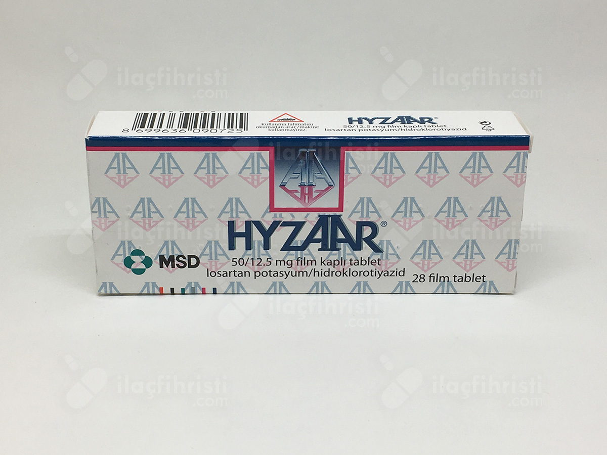 Hyzaar 50/12,5 mg 28 tablet