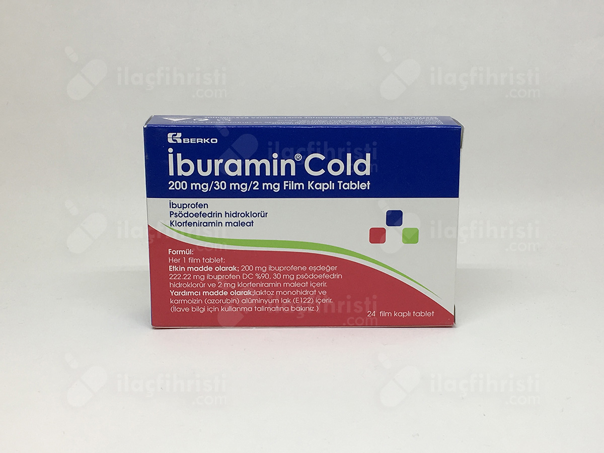 iburamin cold 24 film kaplı tablet