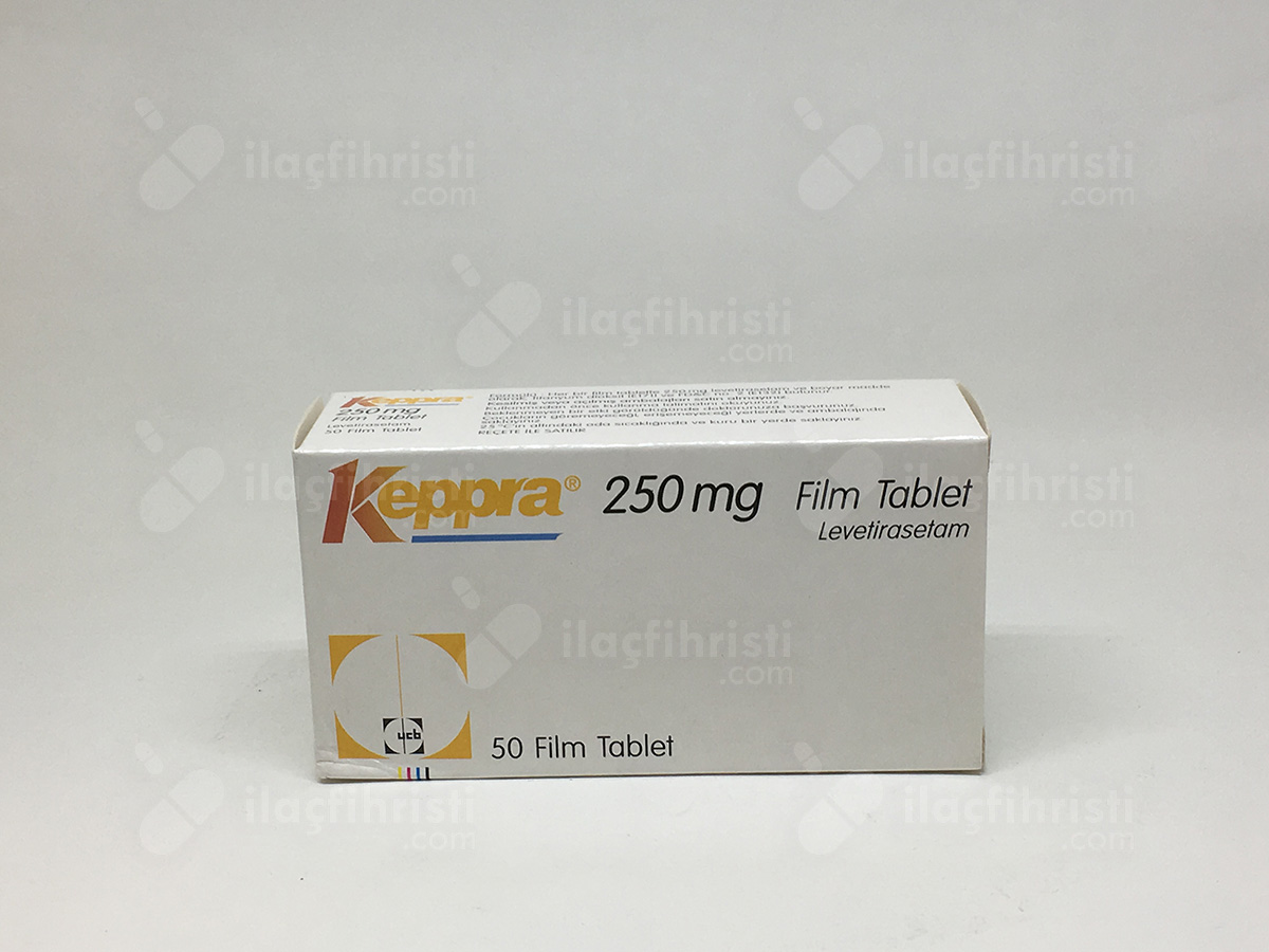 Keppra 250 mg 50 film tablet