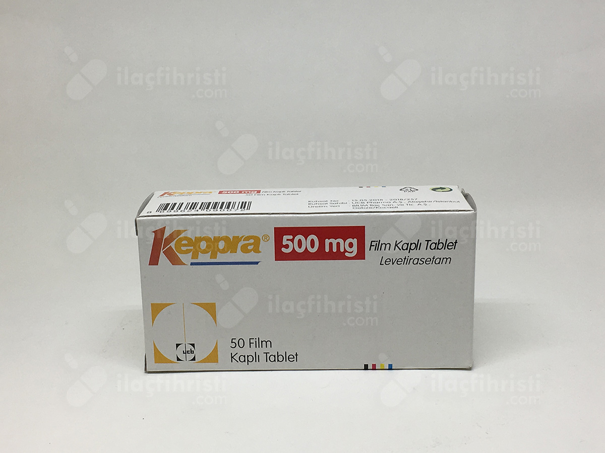 Keppra 500 mg 50 film tablet