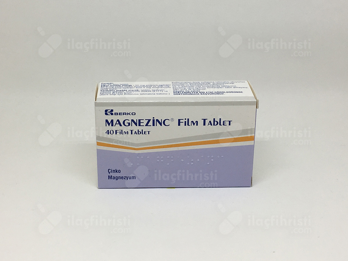 Magnezinc 40 film tablet