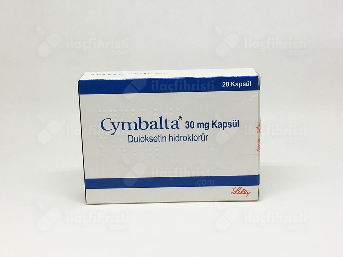 Cymbalta 30 mg 28 kapsül