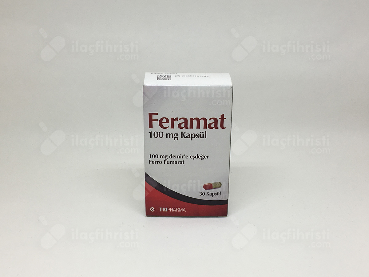 Feramat 100 mg 30 kapsül