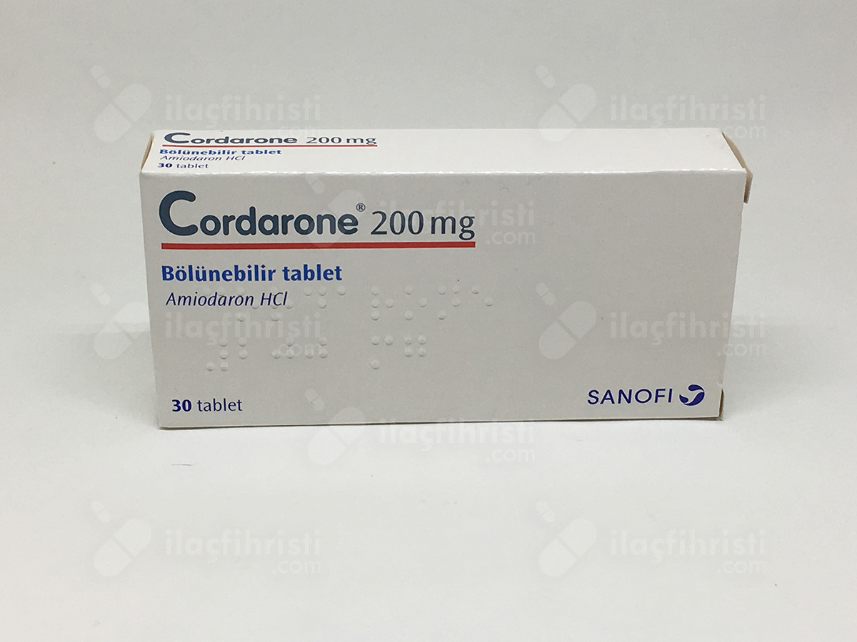 Cordarone bt 200 mg 30 tablet