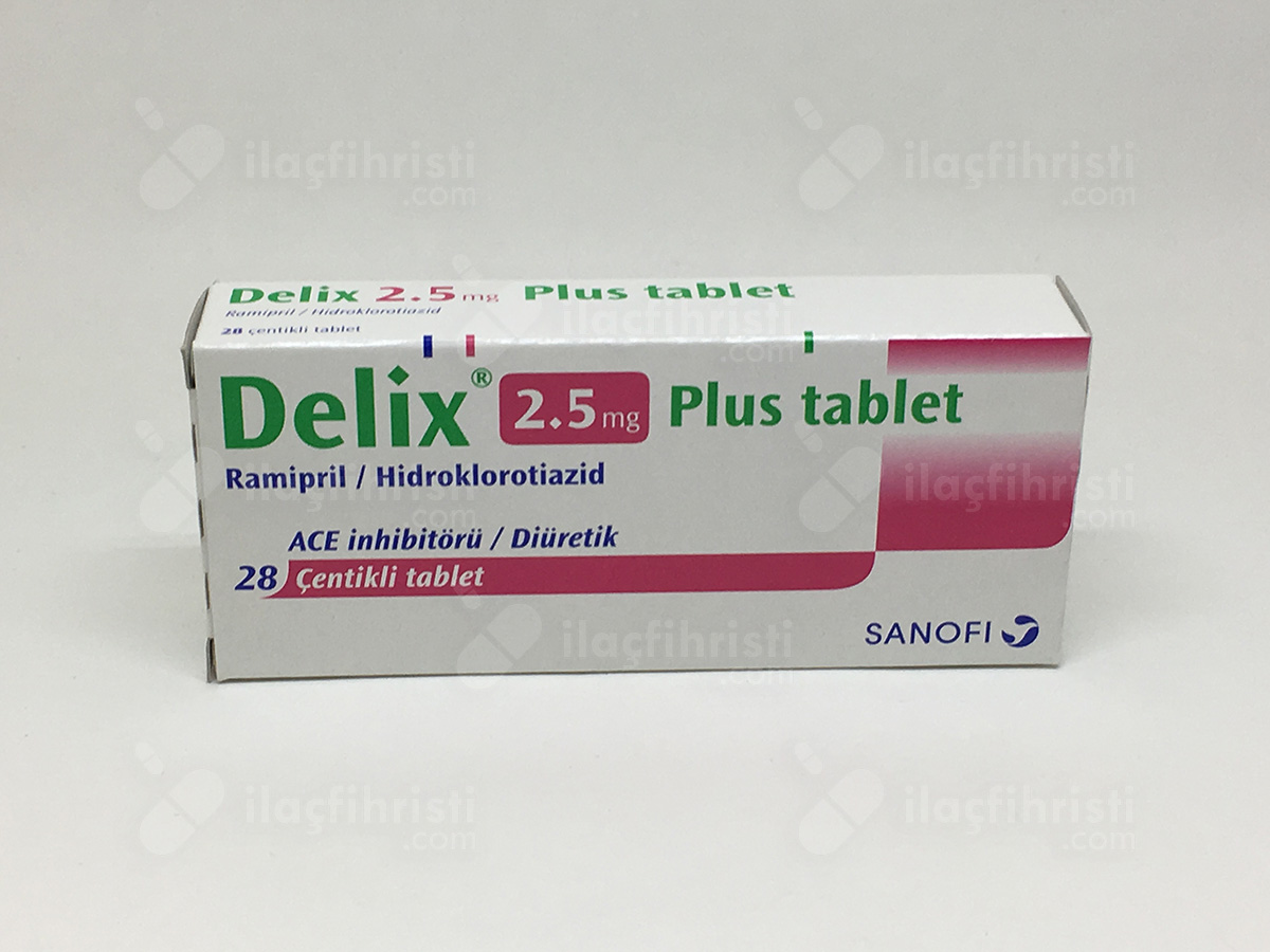 Delix plus 2,5 mg 28 tablet