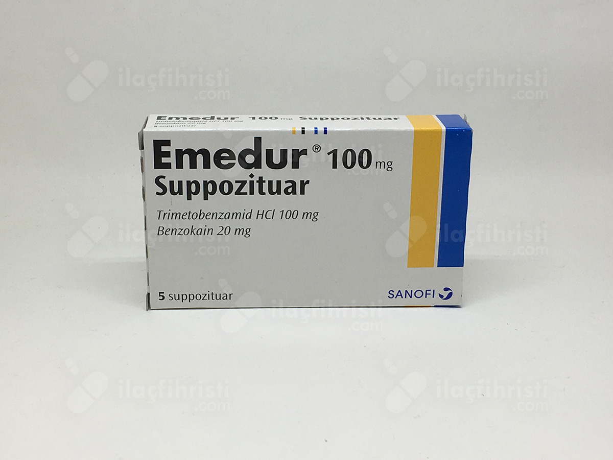 Emedur 100+20 mg 5 suppozituar