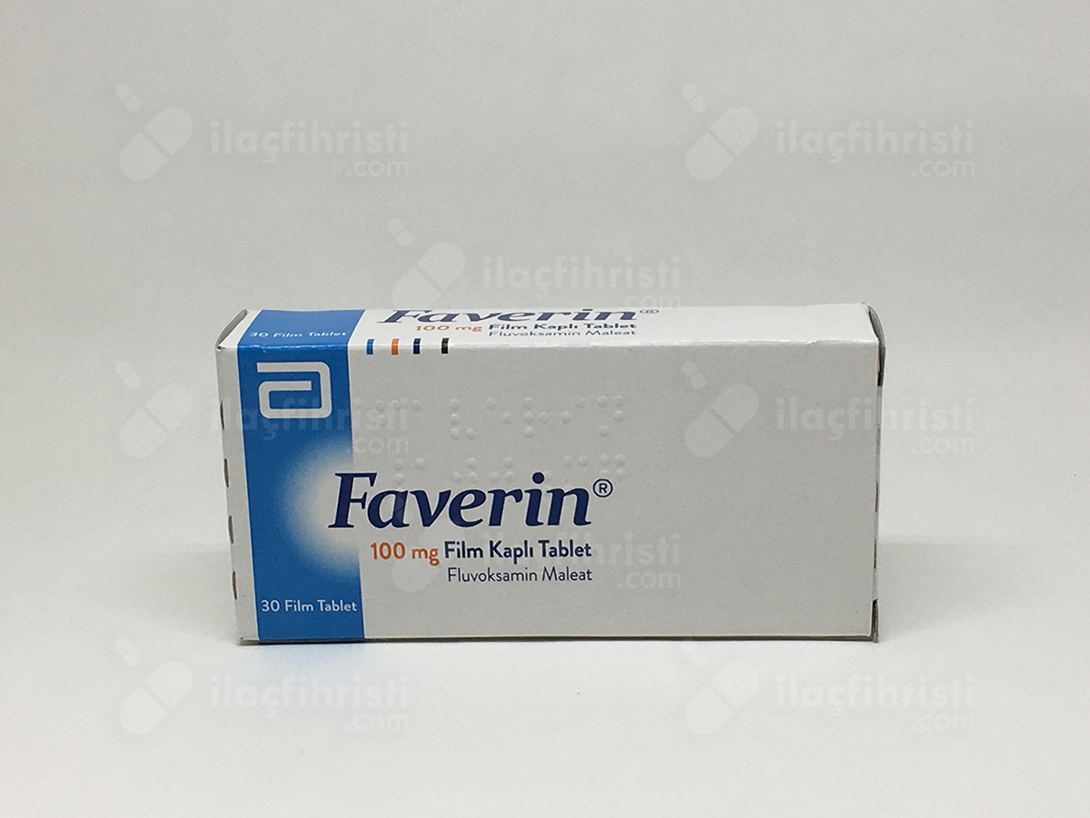 Faverin 100 mg 30 tablet