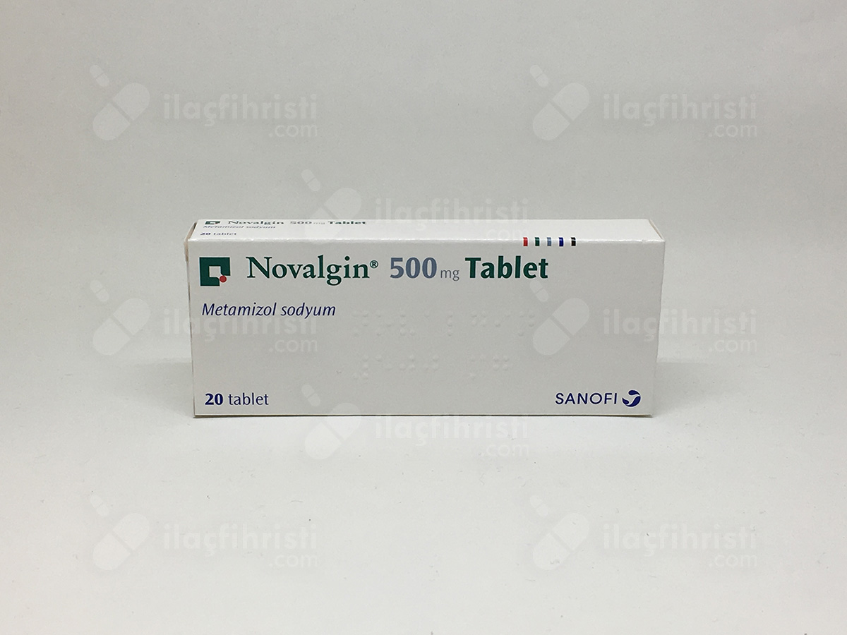 Novalgin 500 mg 20 tablet