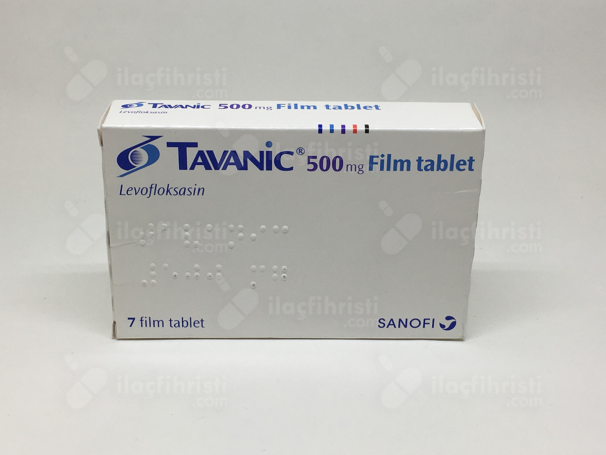 Tavanic 500 mg 7 film tablet