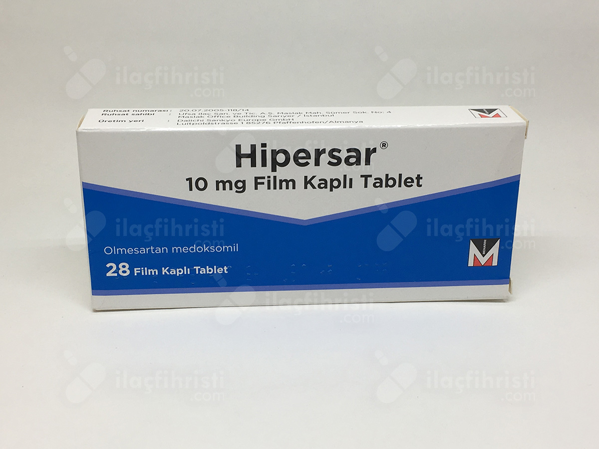 Hipersar 10 mg 28 film tablet
