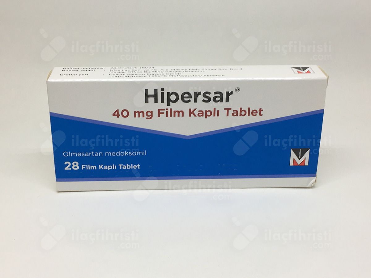 Hipersar 40 mg 28 film tablet