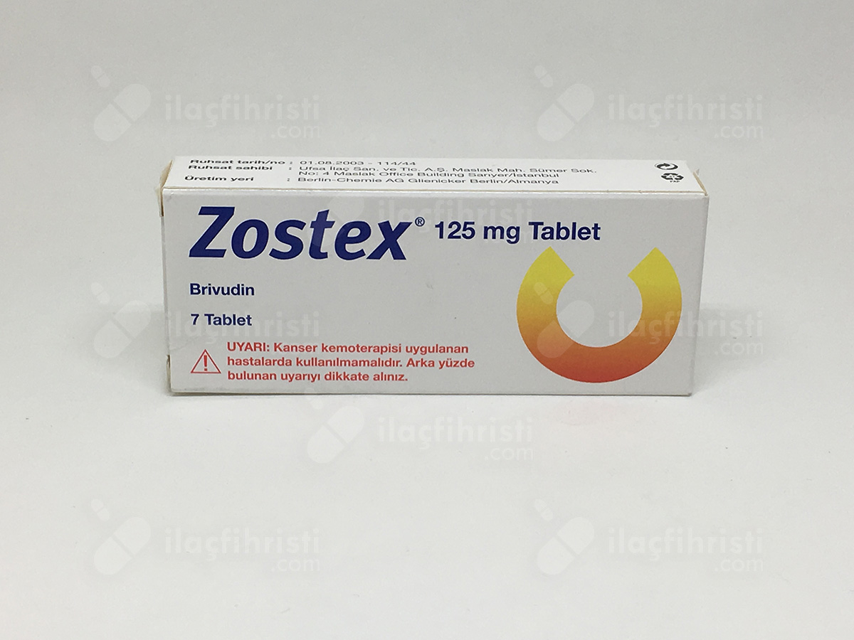 Zostex 125 mg 7 tablet
