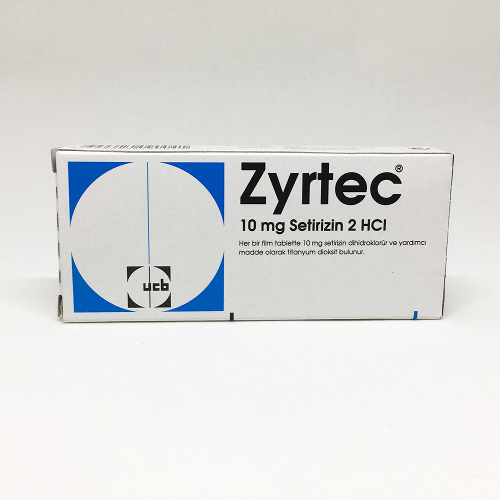 Zyrtec 10 mg 20 film tablet