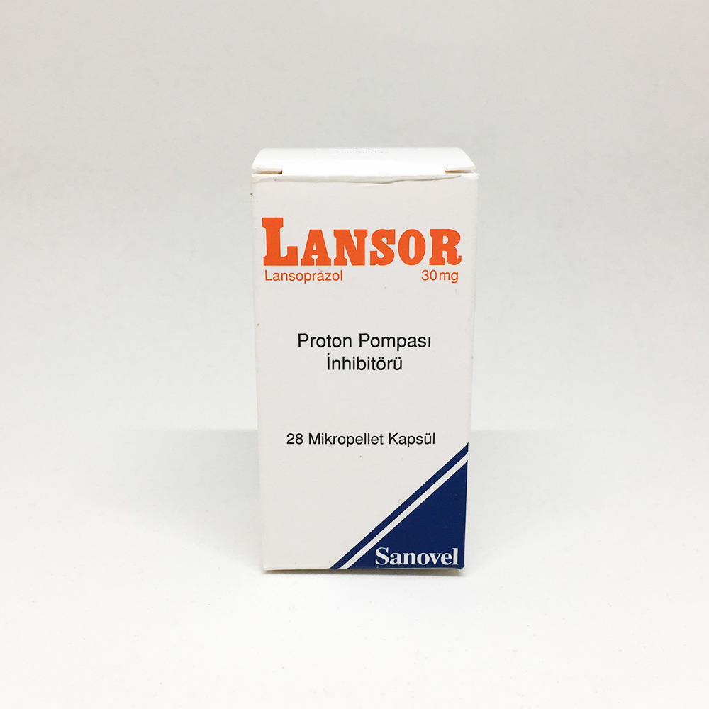 Lansor 30 mg 28 kapsül